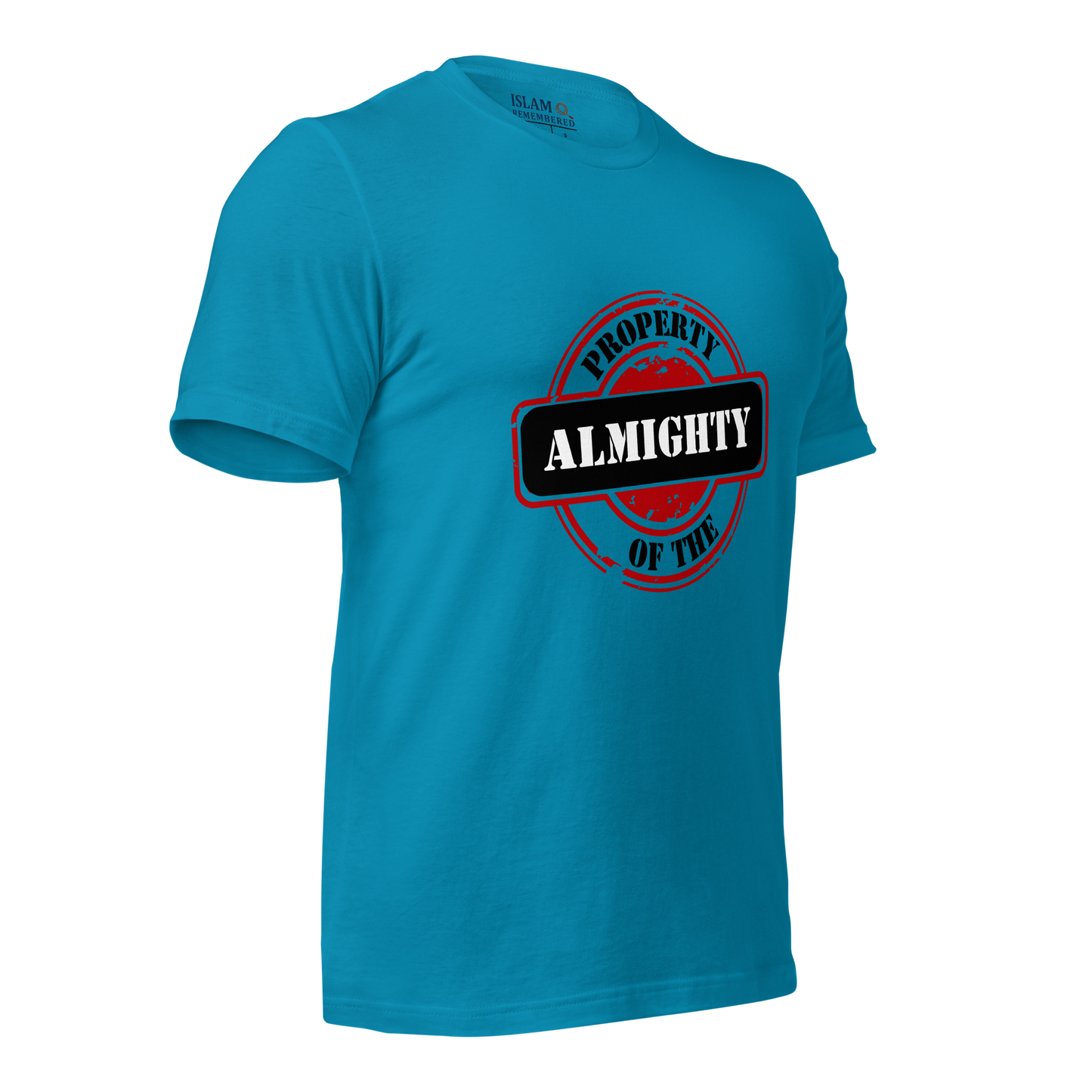 ADULT T-Shirt - PROPERTY OF THE ALMIGHTY - Black/White/Black