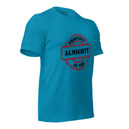 ADULT T-Shirt - PROPERTY OF THE ALMIGHTY - Black