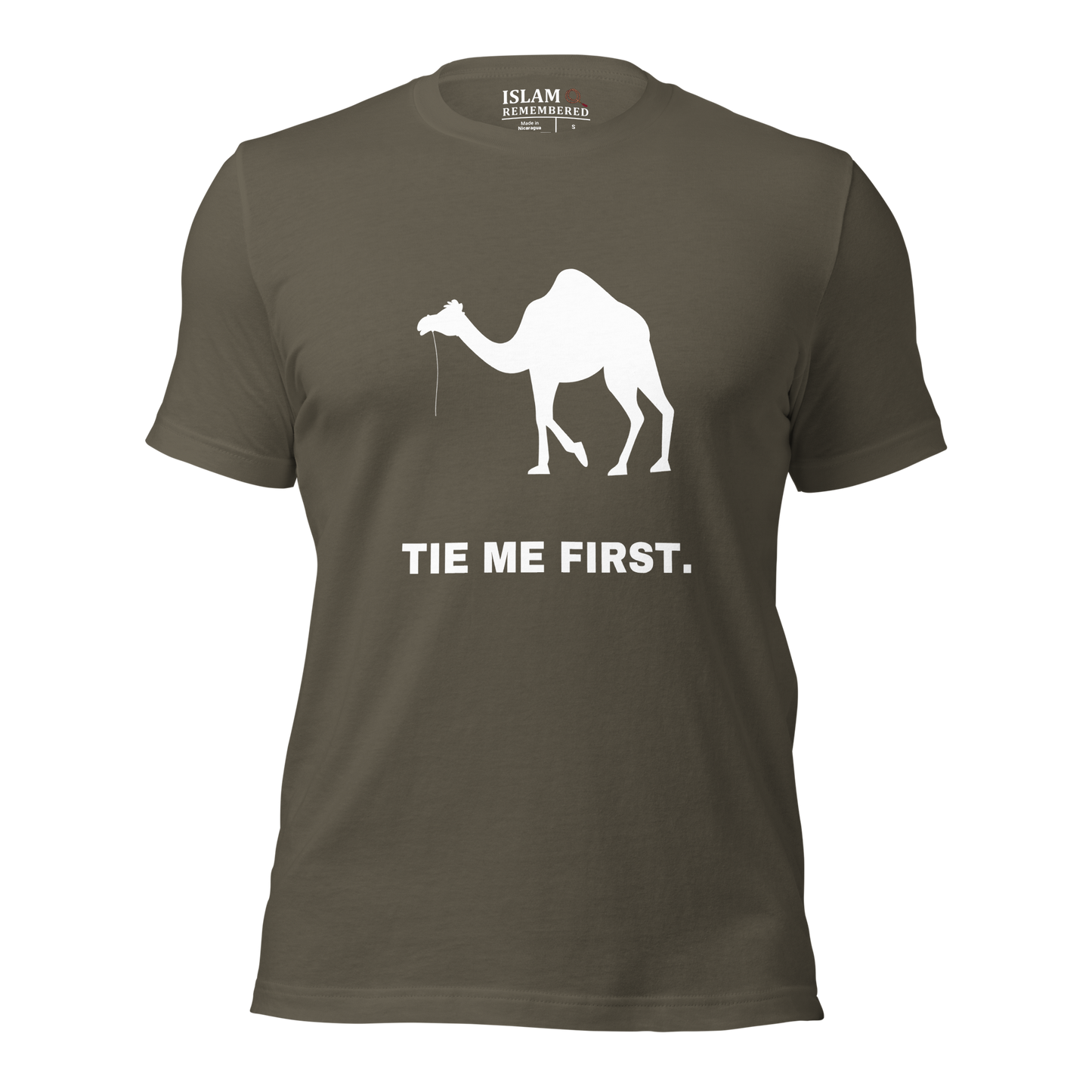 ADULT T-Shirt - TIE ME FIRST - White