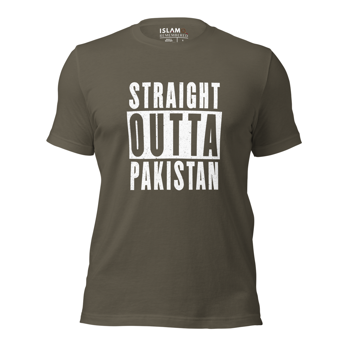 ADULT T-Shirt - STRAIGHT OUTTA PAKISTAN