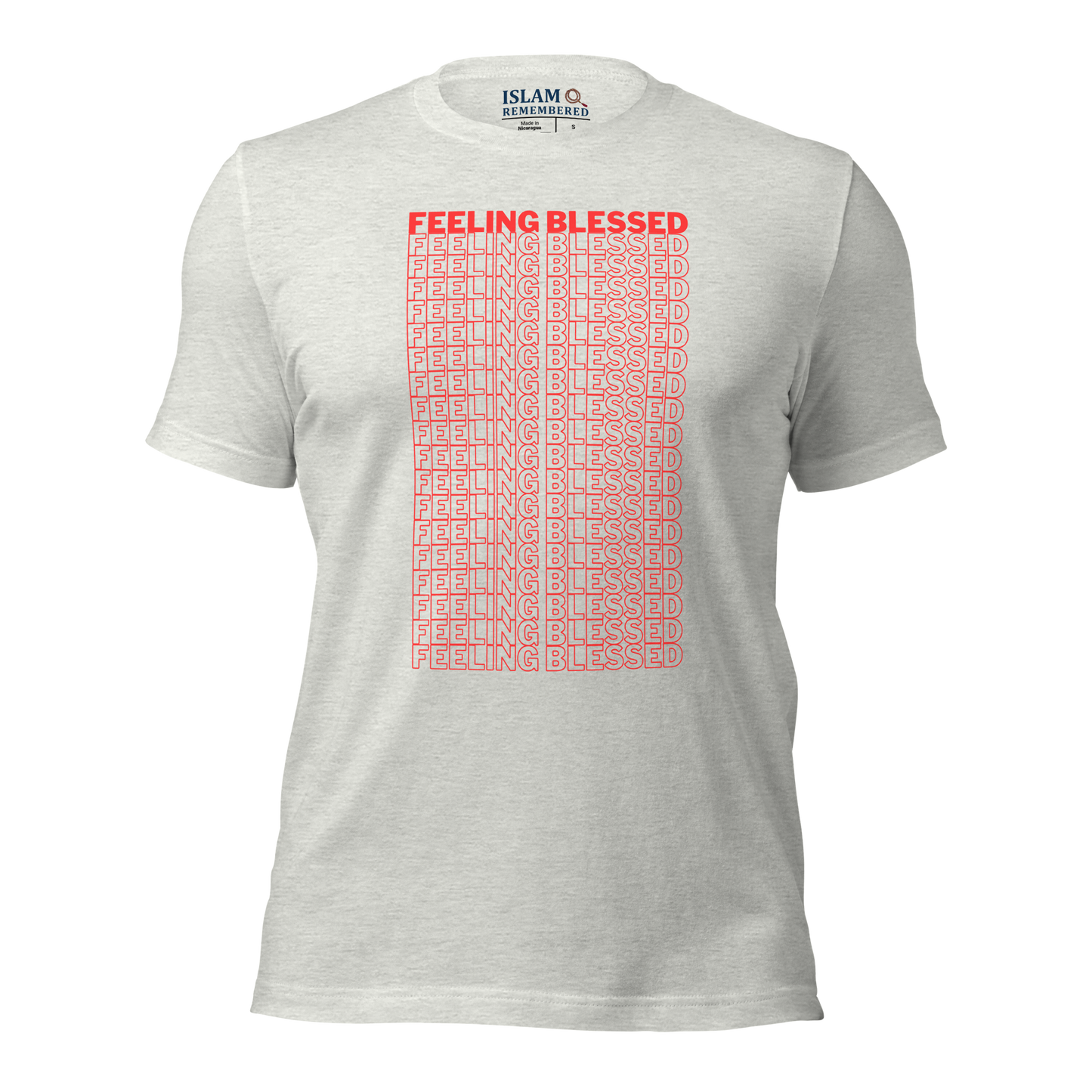 ADULT T-Shirt - FEELING BLESSED - Red