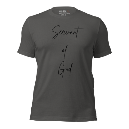 ADULT T-Shirt - SERVANT OF GOD (Signature Collection) - Black