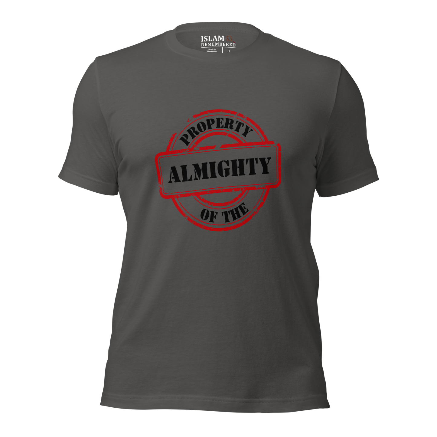 ADULT T-Shirt - PROPERTY OF THE ALMIGHTY - Black