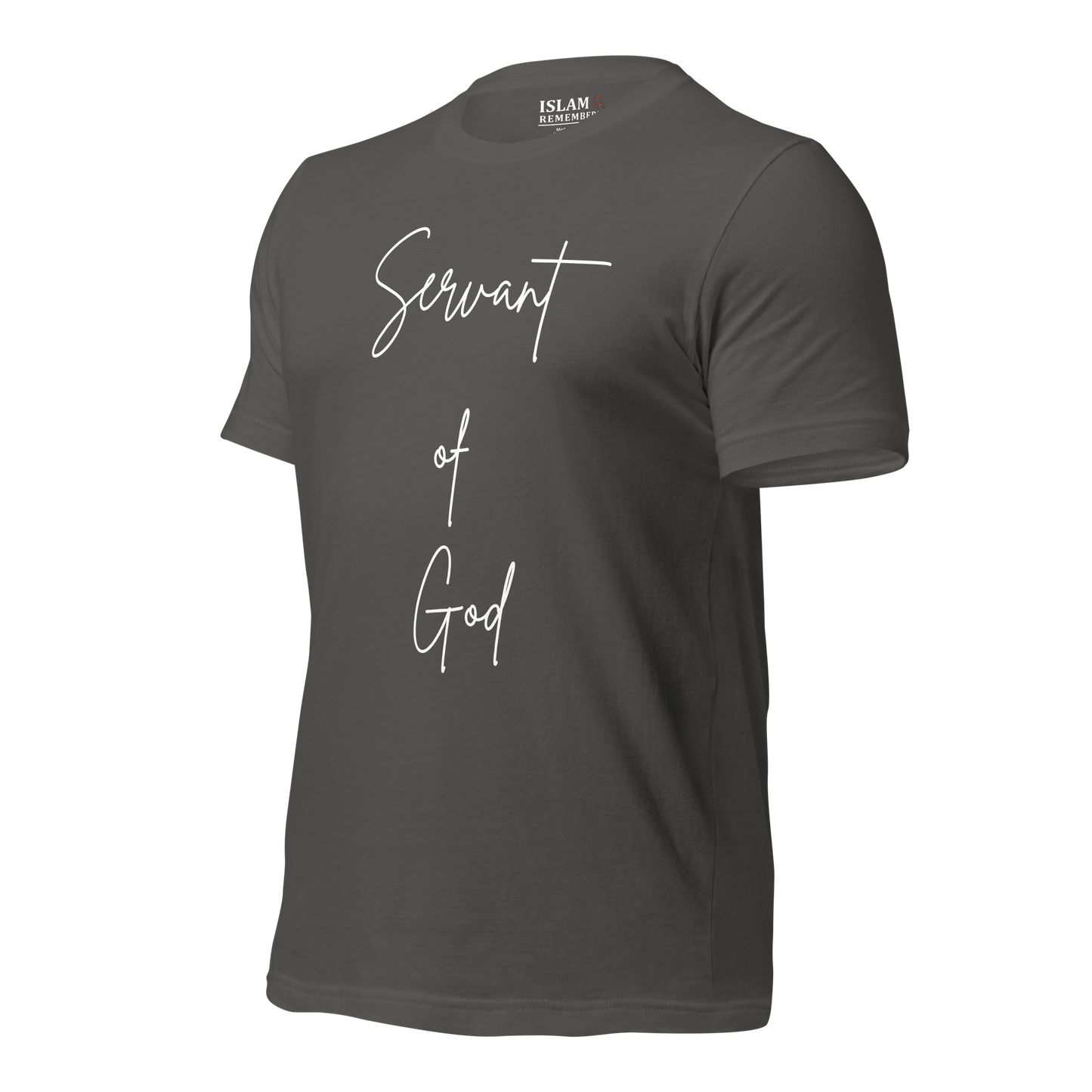 ADULT T-Shirt - SERVANT OF GOD (Signature Collection) - White