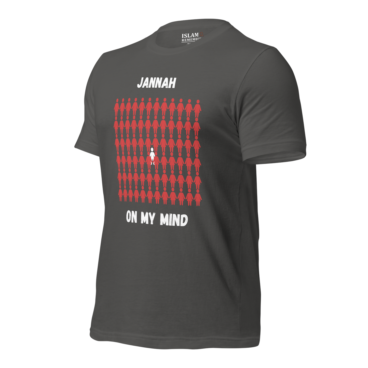 MEN's T-Shirt - JANNAH ON MY MIND - White