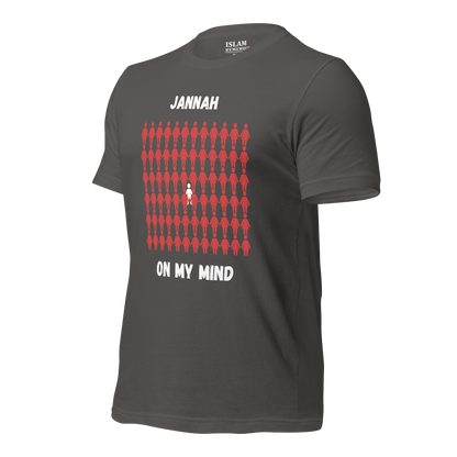 MEN's T-Shirt - JANNAH ON MY MIND - White