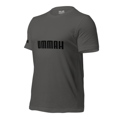 ADULT T-Shirt - UMMAH (w/ Arm Logo) - Black