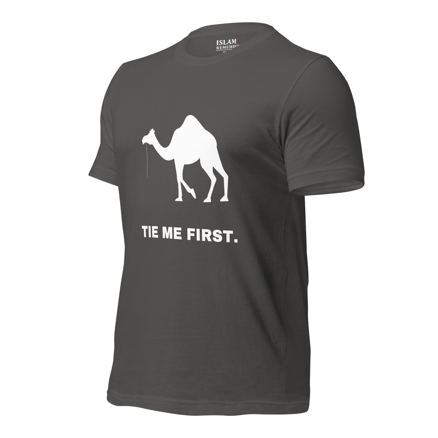 ADULT T-Shirt - TIE ME FIRST - White