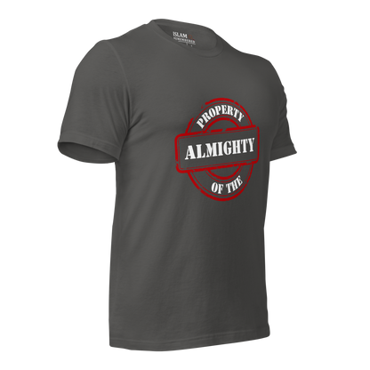 ADULT T-Shirt - PROPERTY OF THE ALMIGHTY - White