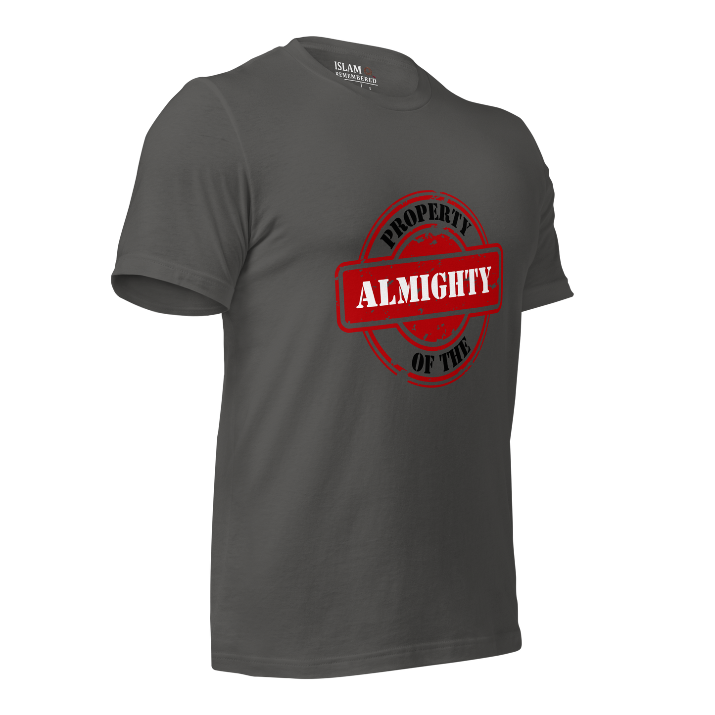 ADULT T-Shirt - PROPERTY OF THE ALMIGHTY - Black/White