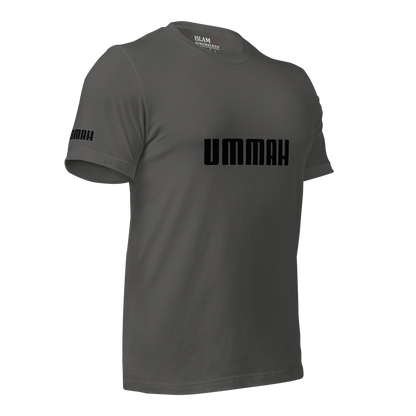 ADULT T-Shirt - UMMAH (w/ Arm Logo) - Black