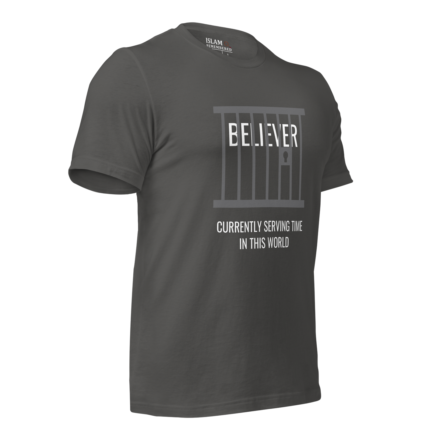 ADULT T-Shirt - BELIEVER SERVING TIME - White