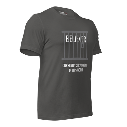 ADULT T-Shirt - BELIEVER SERVING TIME - White