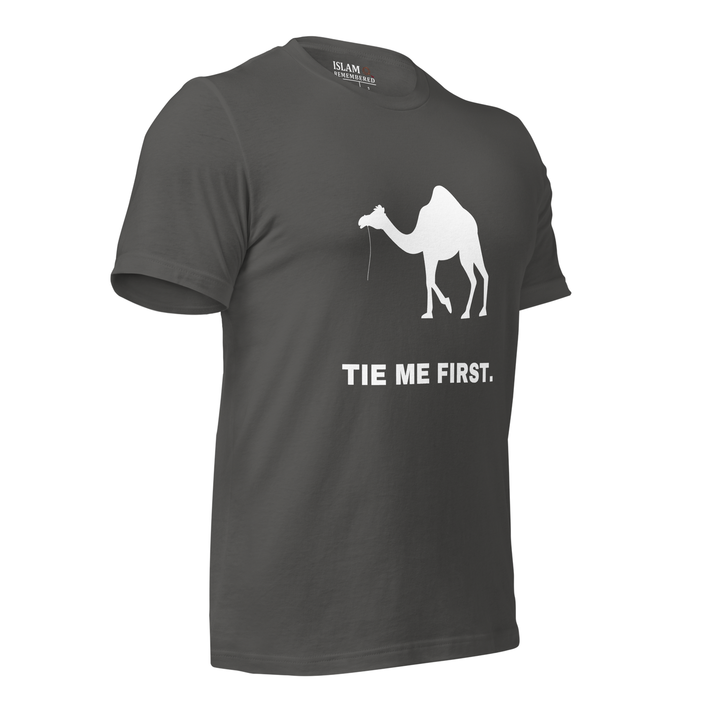 ADULT T-Shirt - TIE ME FIRST - White