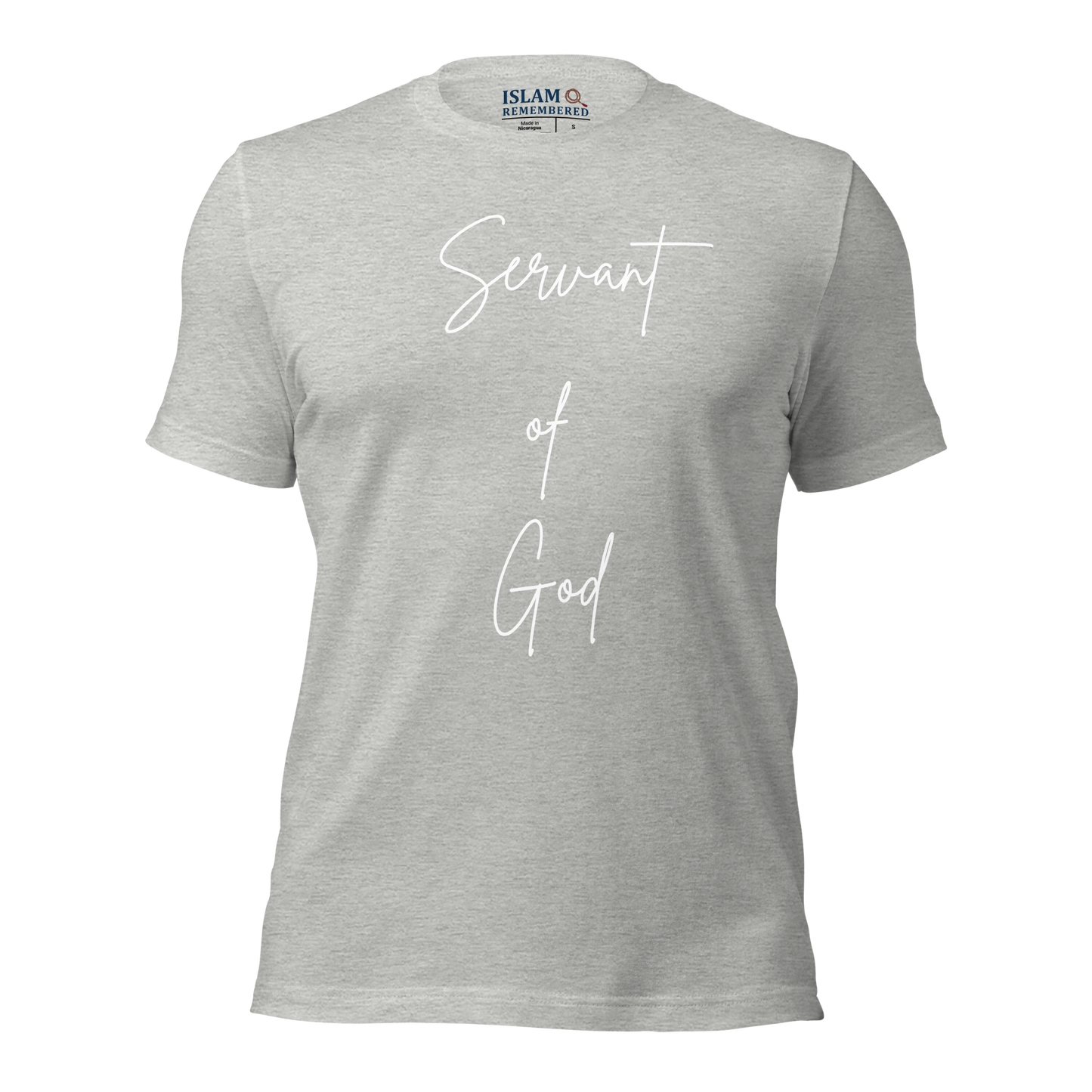 ADULT T-Shirt - SERVANT OF GOD (Signature Collection) - White