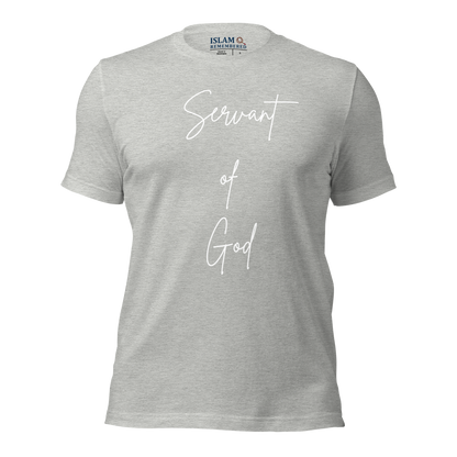 ADULT T-Shirt - SERVANT OF GOD (Signature Collection) - White