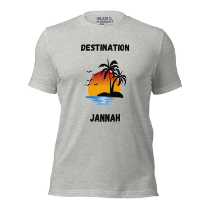 ADULT T-Shirt - DESTINATION JANNAH (Island Collection) - Black