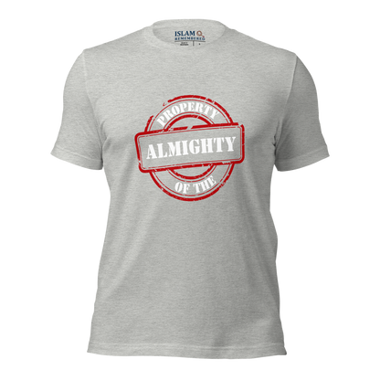 ADULT T-Shirt - PROPERTY OF THE ALMIGHTY - White