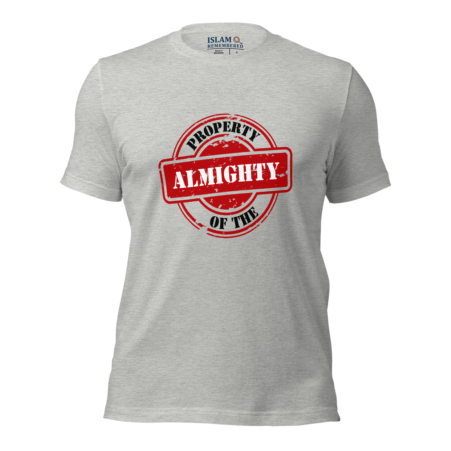 ADULT T-Shirt - PROPERTY OF THE ALMIGHTY - Black/White