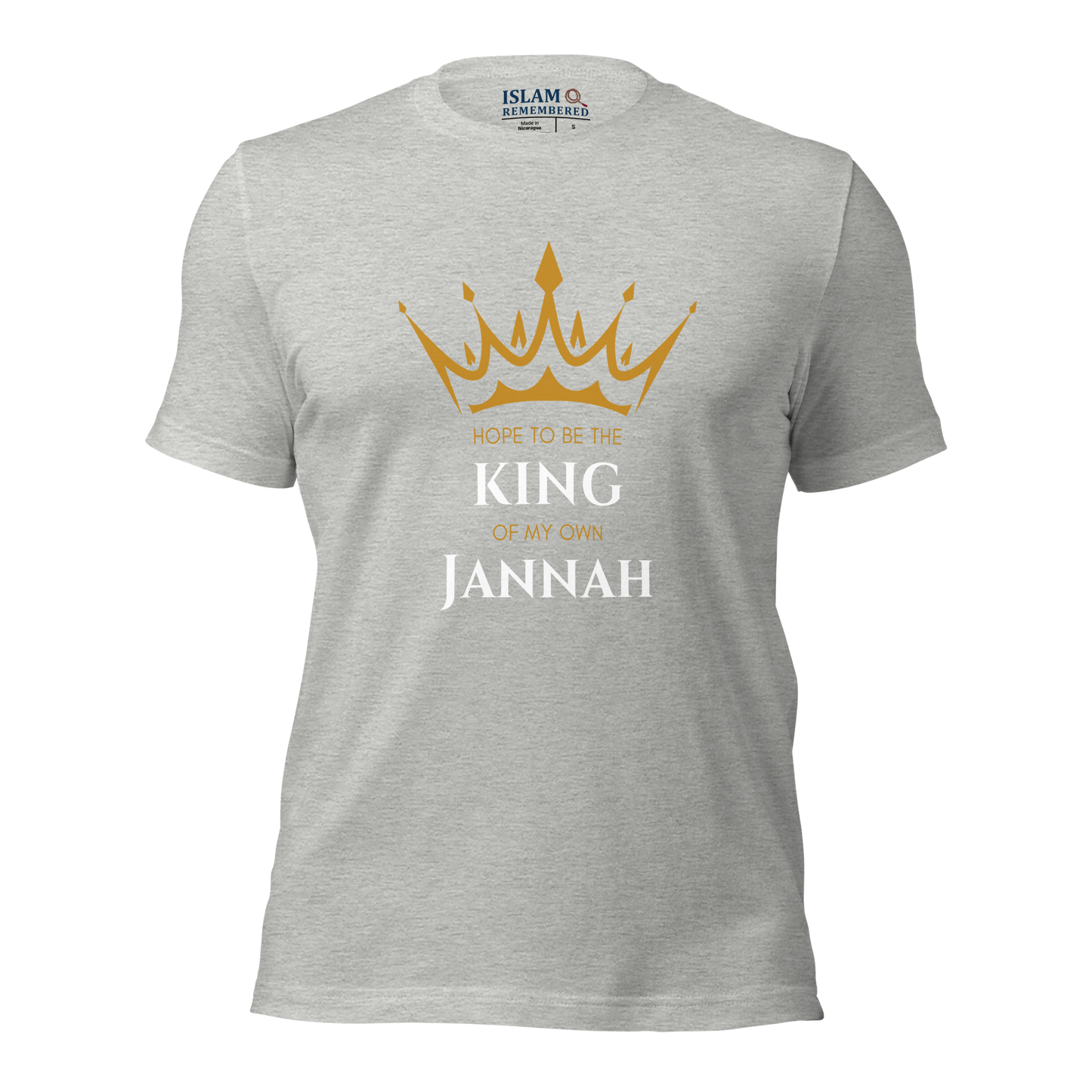 MEN's T-Shirt - KING OF MY OWN JANNAH - White