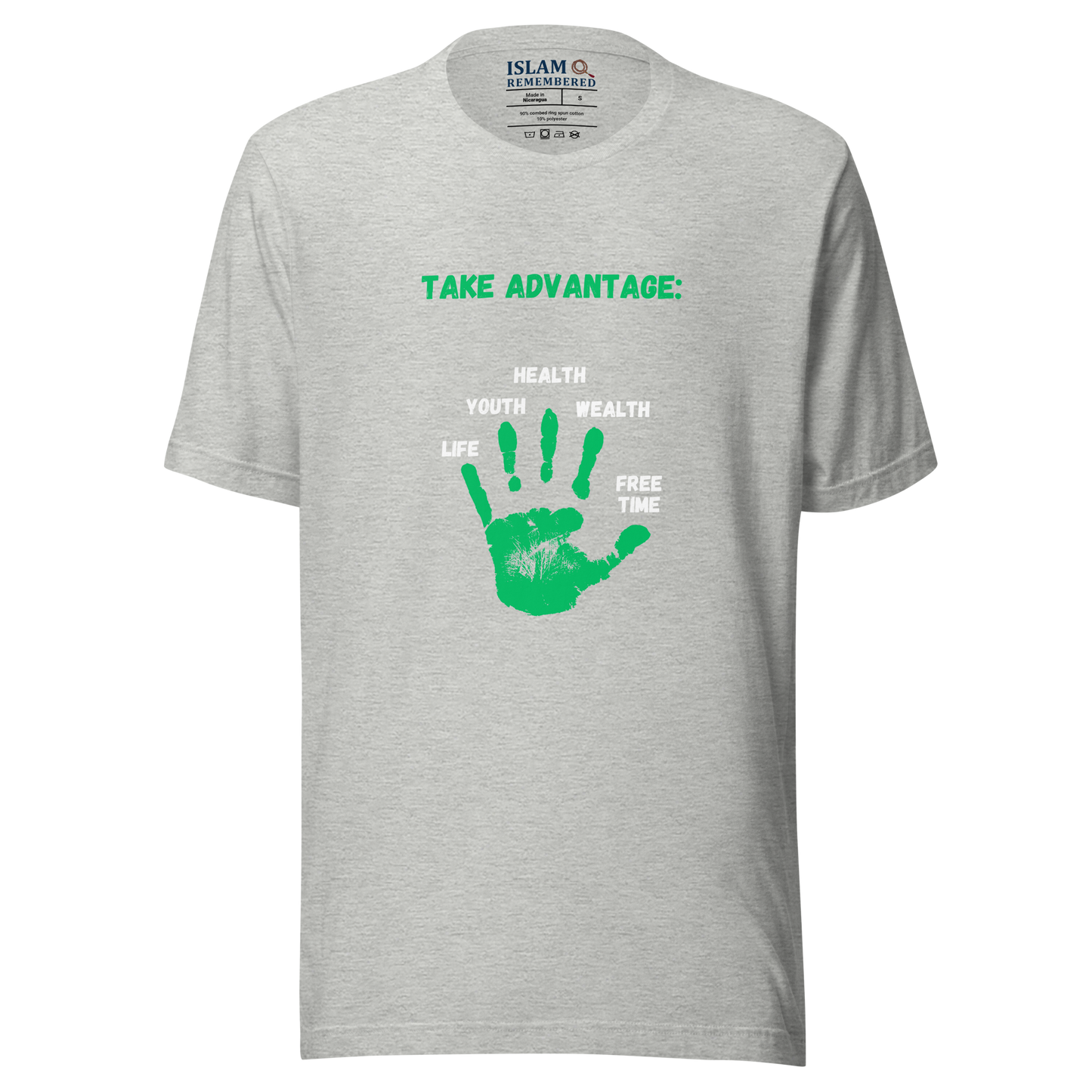 WOMEN's T-Shirt - ADVANTAGE - Green/White