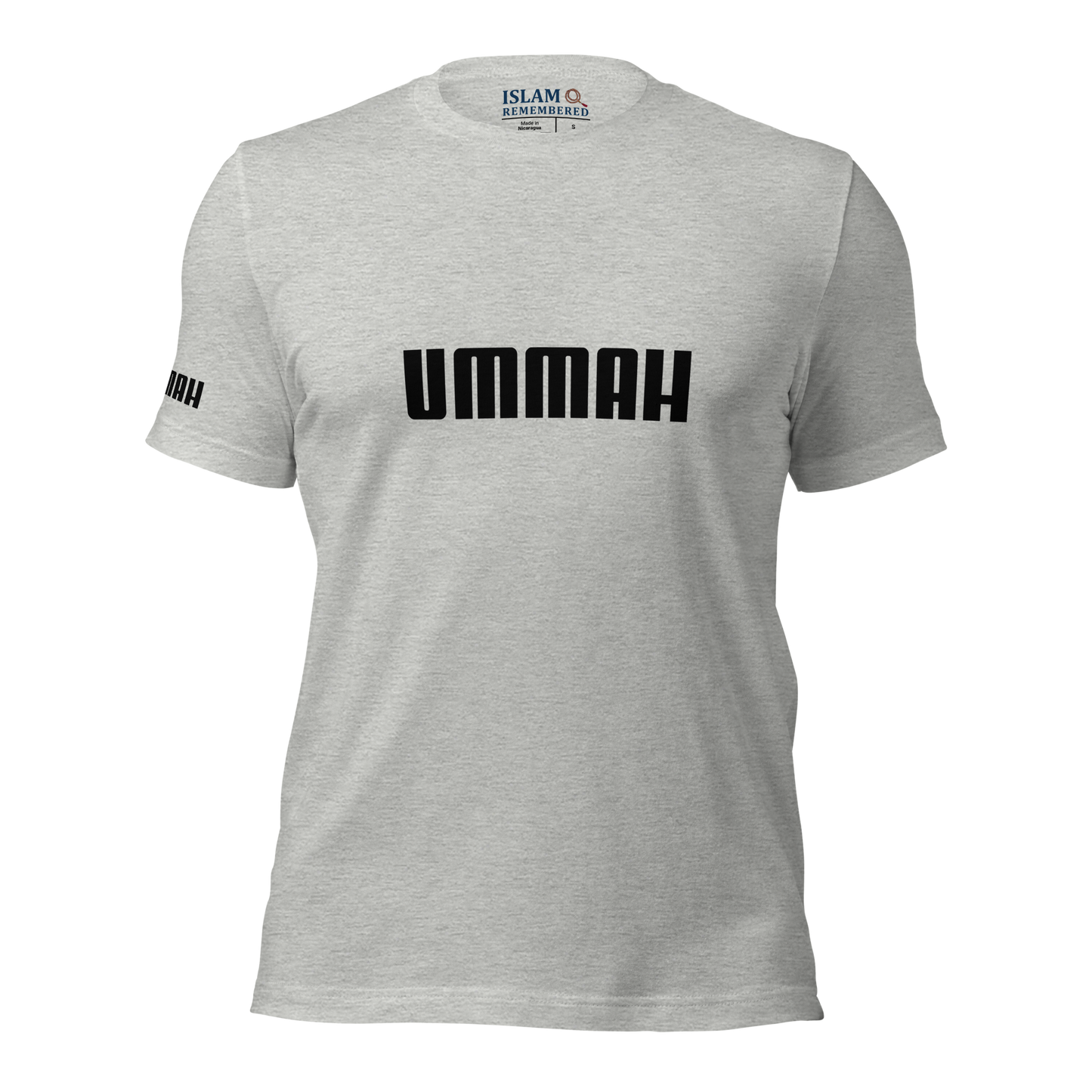 ADULT T-Shirt - UMMAH (w/ Arm Logo) - Black