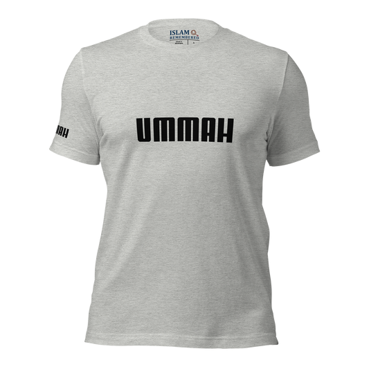 ADULT T-Shirt - UMMAH (w/ Arm Logo) - Black