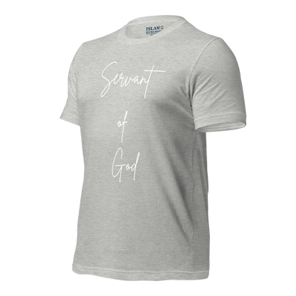 ADULT T-Shirt - SERVANT OF GOD (Signature Collection) - White