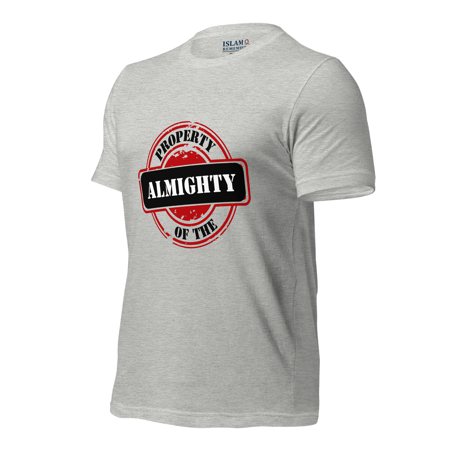 ADULT T-Shirt - PROPERTY OF THE ALMIGHTY - Black/White/Black