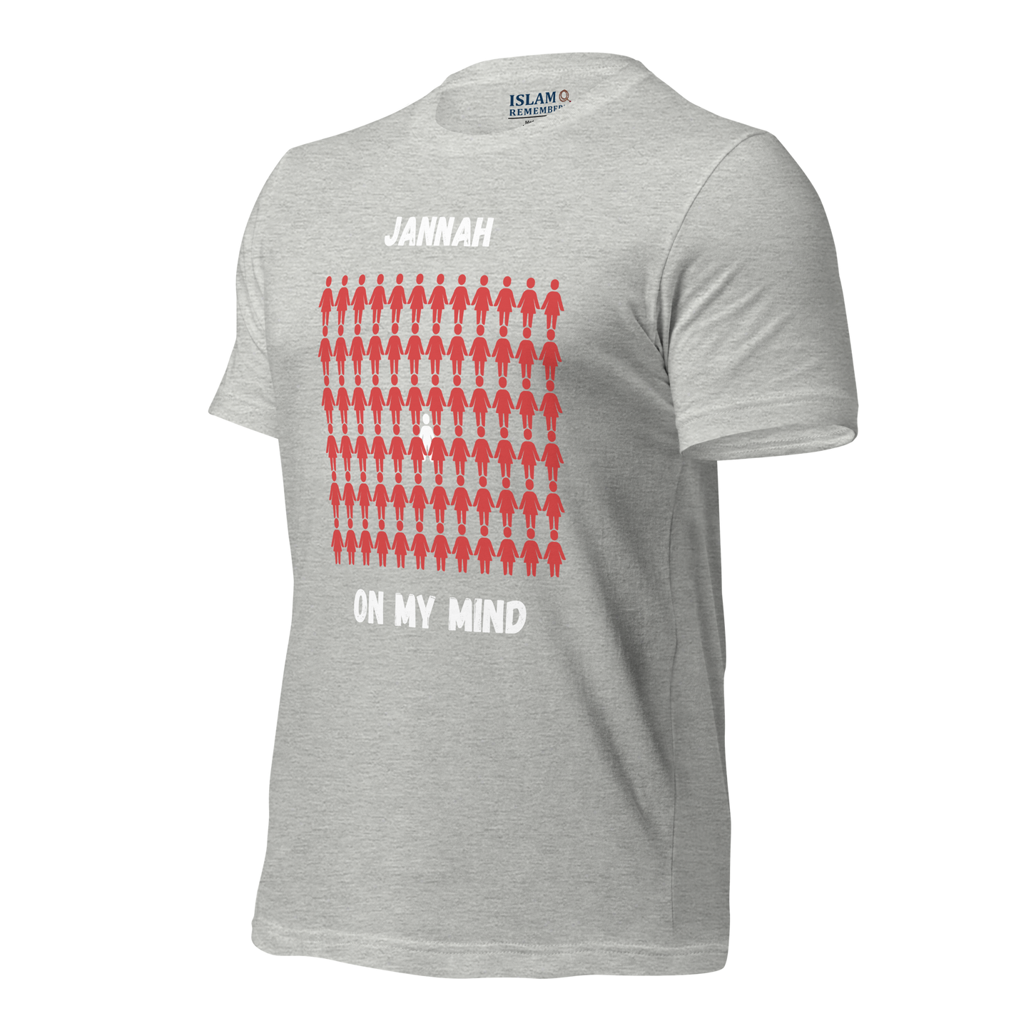 MEN's T-Shirt - JANNAH ON MY MIND - White