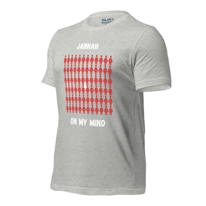 MEN's T-Shirt - JANNAH ON MY MIND - White