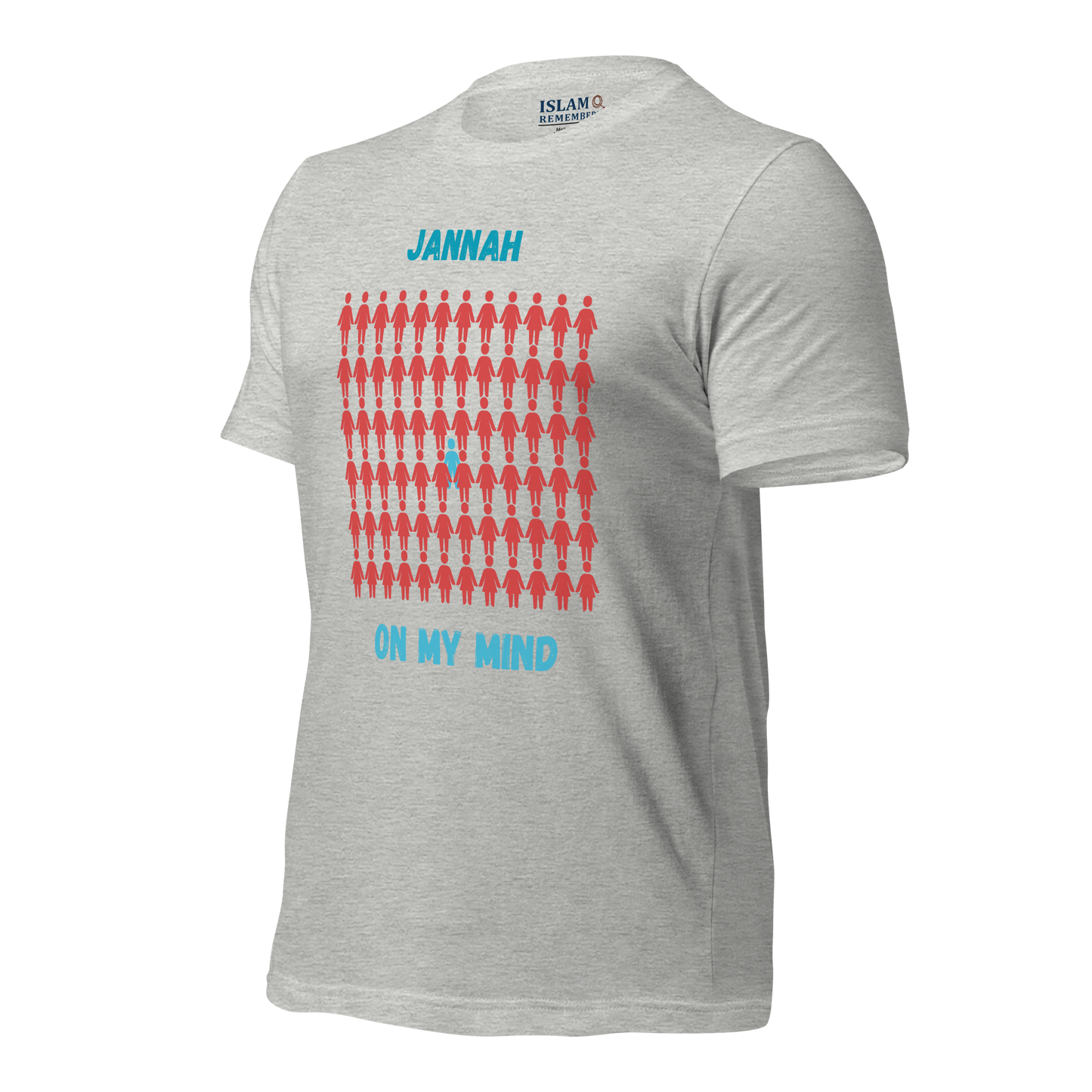 MEN's T-Shirt - JANNAH ON MY MIND - Blue