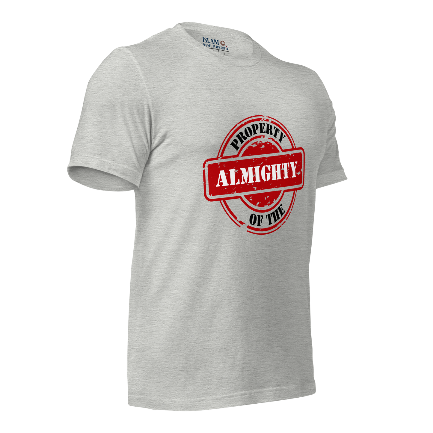 ADULT T-Shirt - PROPERTY OF THE ALMIGHTY - Black/White