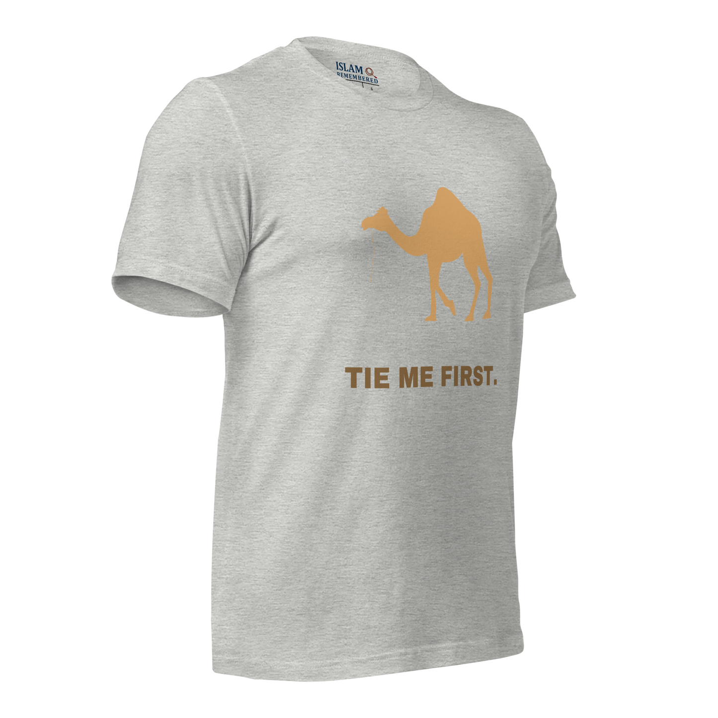 ADULT T-Shirt - TIE ME FIRST - Brown