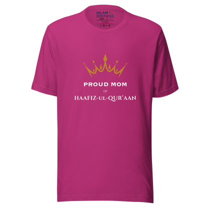 WOMEN's T-Shirt - PROUD MOM OF HAAFIZ - White