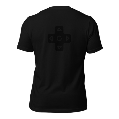 ADULT T-Shirt - PRAYSTATION (Medium/Front/Back) - Black