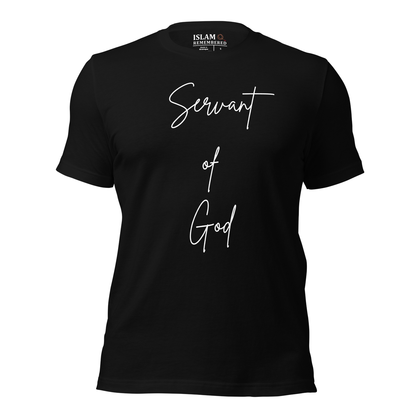 ADULT T-Shirt - SERVANT OF GOD (Signature Collection) - White