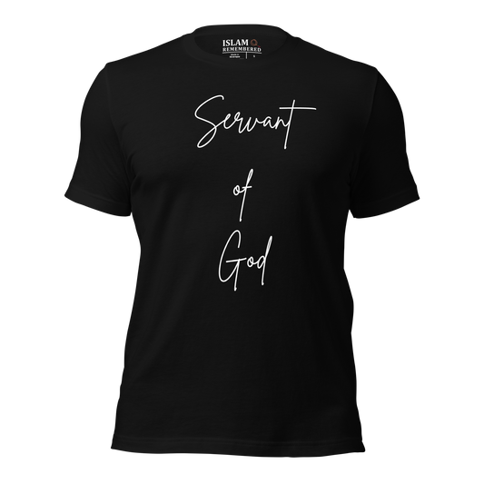 ADULT T-Shirt - SERVANT OF GOD (Signature Collection) - White