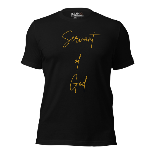 ADULT T-Shirt - SERVANT OF GOD (Signature Collection) - Gold