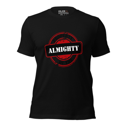 ADULT T-Shirt - PROPERTY OF THE ALMIGHTY - Black/White/Black