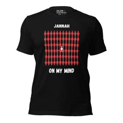 MEN's T-Shirt - JANNAH ON MY MIND - White