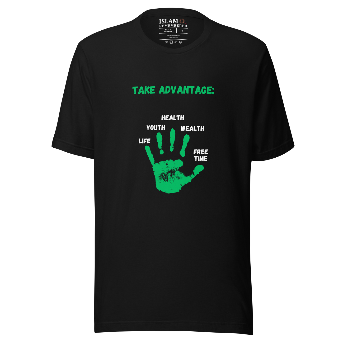 WOMEN's T-Shirt - ADVANTAGE - Green/White