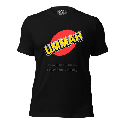 ADULT T-Shirt - UMMAH MORE THAN - Black