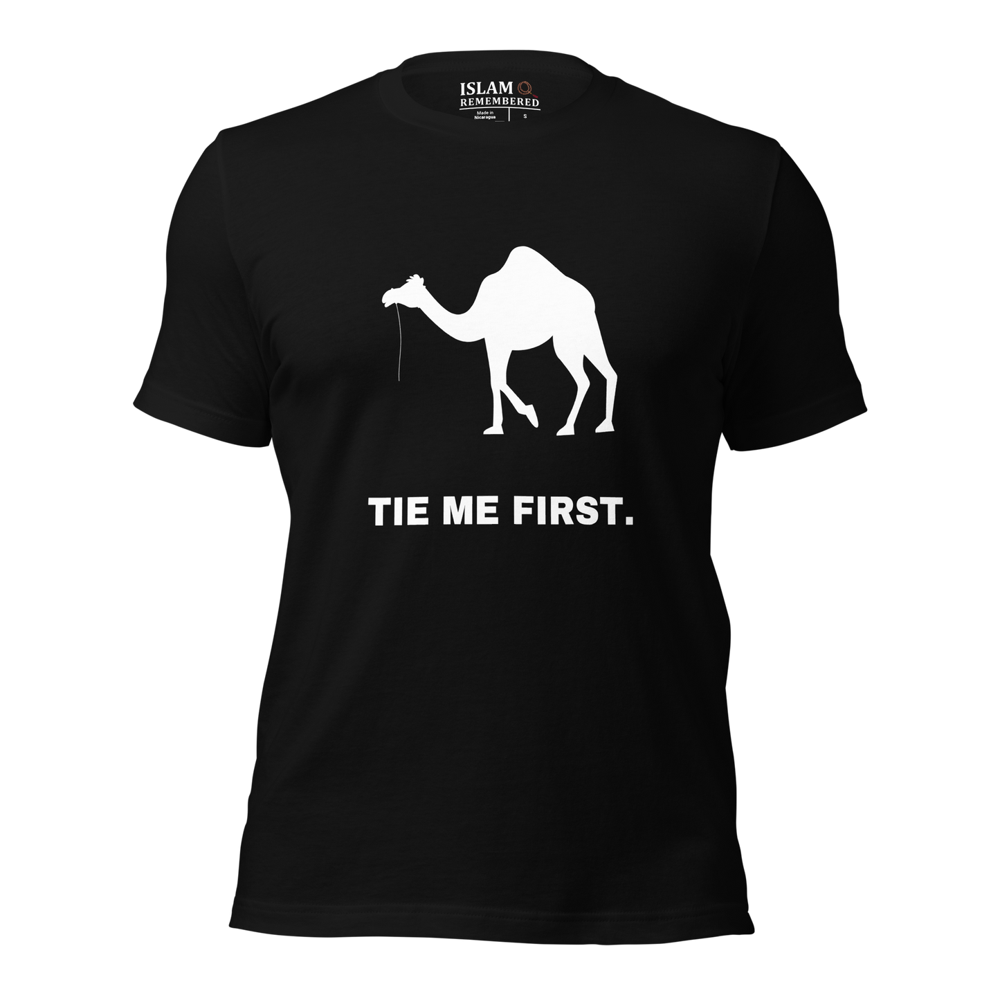 ADULT T-Shirt - TIE ME FIRST - White