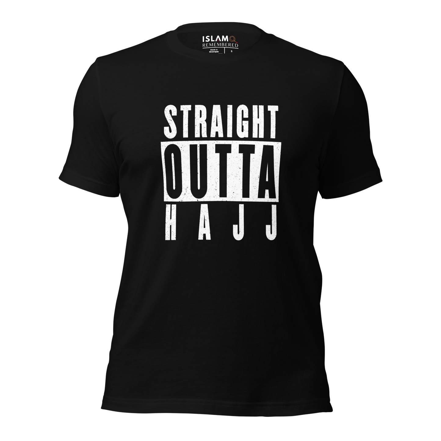 ADULT T-Shirt - STRAIGHT OUTTA HAJJ