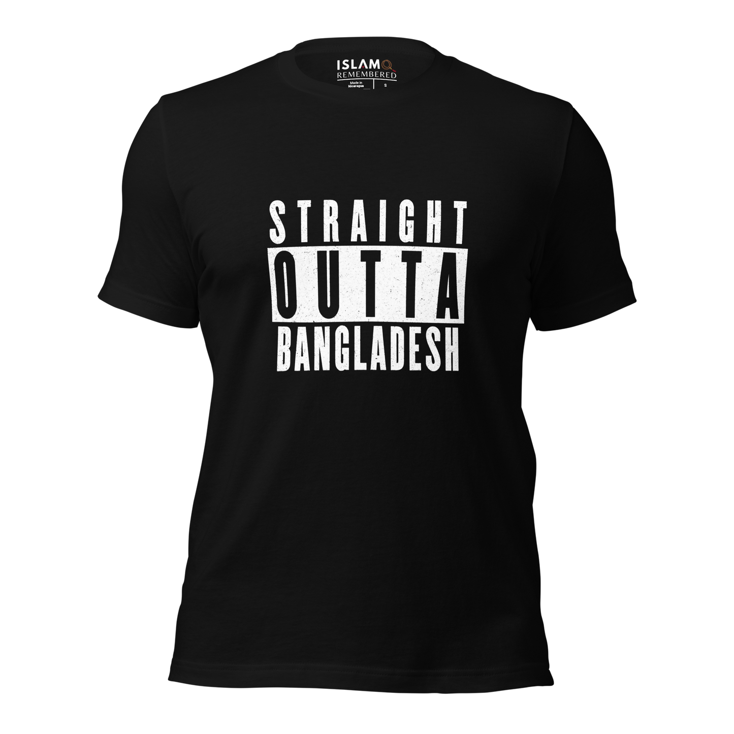 ADULT T-Shirt - STRAIGHT OUTTA BANGLADESH