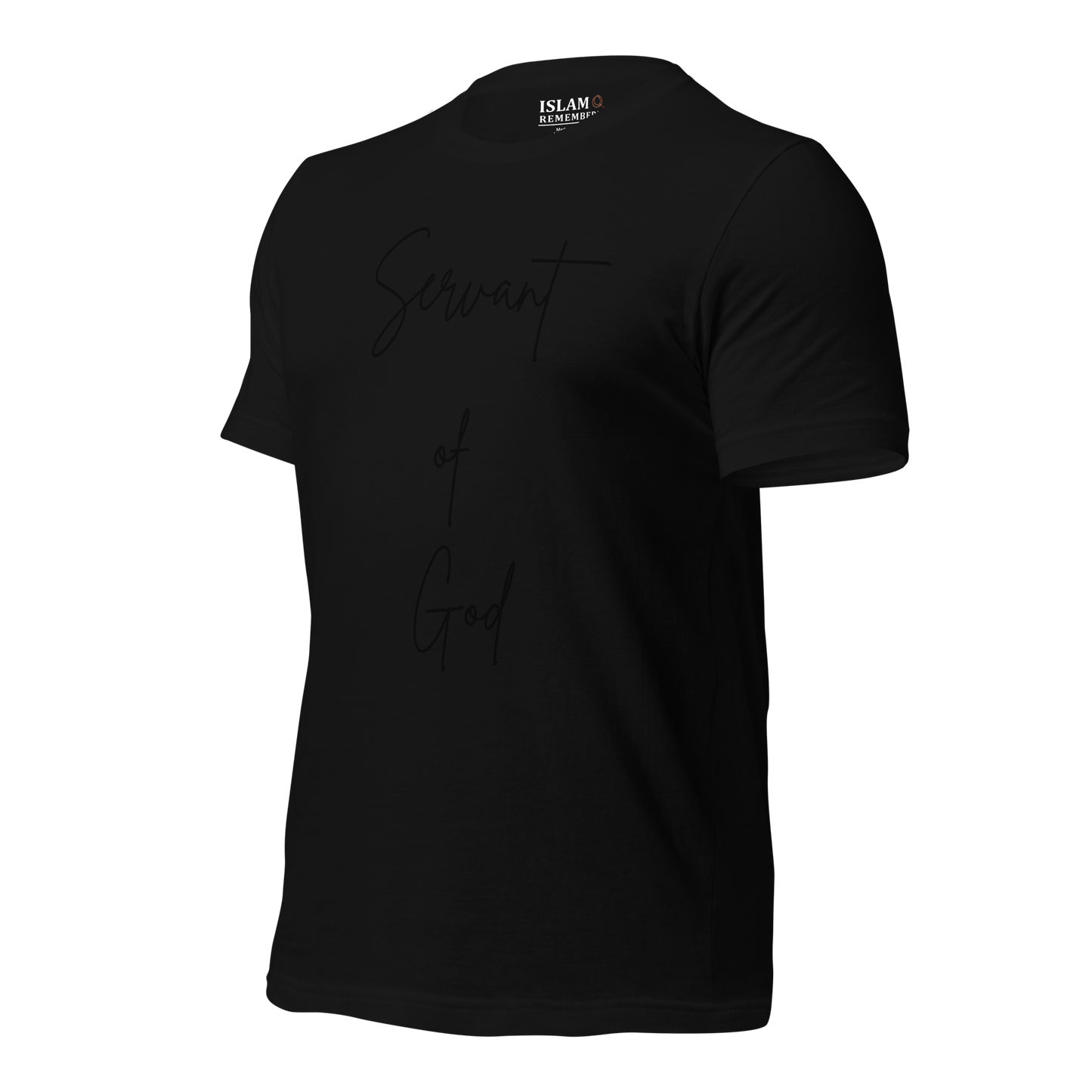 ADULT T-Shirt - SERVANT OF GOD (Signature Collection) - Black