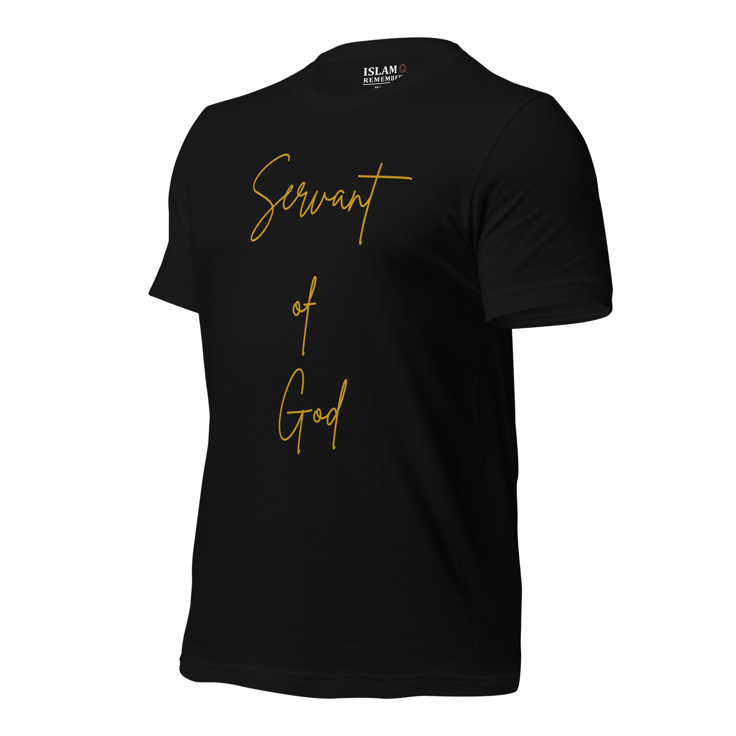 ADULT T-Shirt - SERVANT OF GOD (Signature Collection) - Gold