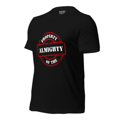 ADULT T-Shirt - PROPERTY OF THE ALMIGHTY - White