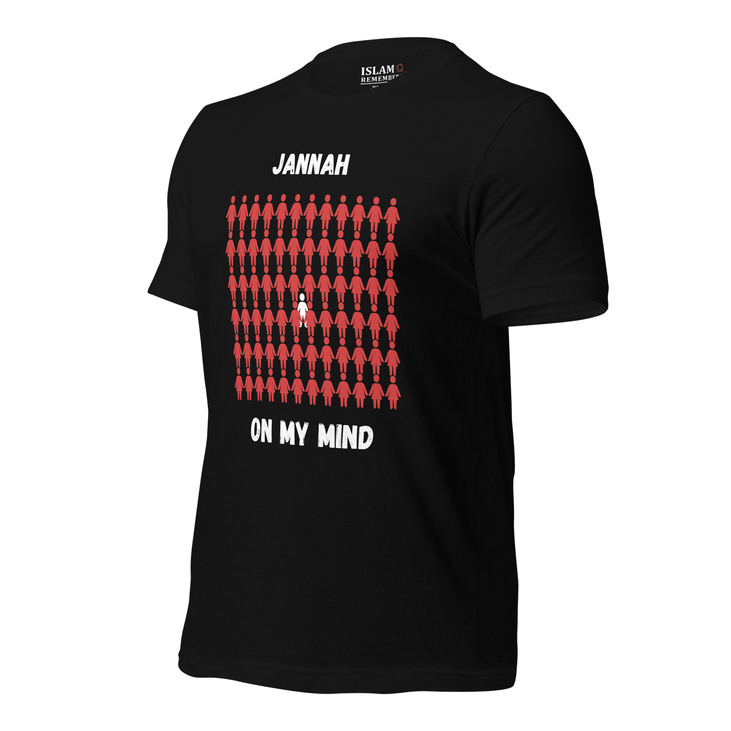 MEN's T-Shirt - JANNAH ON MY MIND - White